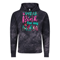 Cloud Black I Wear Pink For My Mom Vintage Hoodie - BundleAndBundleShop