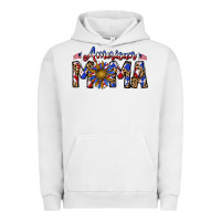 Pigment Lunar Rock American mama Urban Hoodie - CowhideDigitalArt