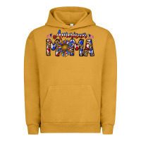 Pigment Peanut Butter American mama Urban Hoodie - CowhideDigitalArt