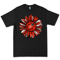 Black Ladybug Sunflower Premium Tee - Jasminsmagicworld