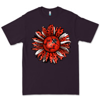Plum Ladybug Sunflower Premium Tee - Jasminsmagicworld