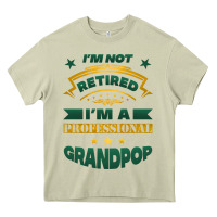 Mossy i'm not retired i'm a professional grandpop Heavy Core Tee - Jasminsmagicworld