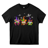 Black halloween gnomes Heavy Core Tee - AdoDesignShop