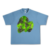 Pebble Blue halloween patch 3 Urban Heavy Tee - BundleAndBundleShop