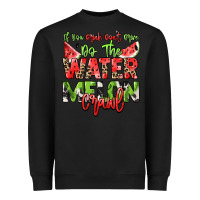 Black If you drink don't drive do the watermelon crawl Heavyweight Sweatshirt - NancyCooperArtShop