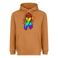 Meerkat Pride ribbon Heavyweight Hoodie - FaDigitalArtStudio