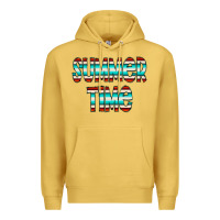 Antique Gold summer time serape doodle Premium Hoodie - CowCowDesign