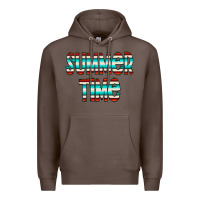 Coffee summer time serape doodle Premium Hoodie - CowCowDesign