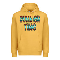 Mustard summer time serape doodle Premium Hoodie - CowCowDesign