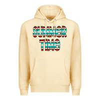 Pina Colada summer time serape doodle Premium Hoodie - CowCowDesign