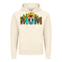 Vintage Artic Football Mom Sunflower Leopard Vintage Hoodie - BundleAndBundleShop