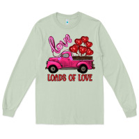 Matcha valentine's day loads of love turck with balloons Long Sleeve Tee - RanaPortraitStore