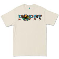 Poppy Cowhide Sunflower Premium Tee | Teevron
