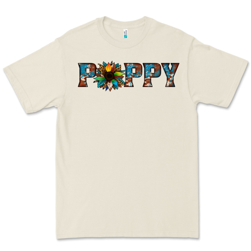 Poppy Cowhide Sunflower Premium Tee by Jasminsmagicworld | Teevron