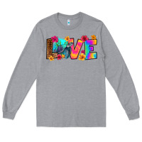 Heather Grey turtle love Long Sleeve Tee - RanaPortraitStore