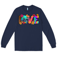 Navy turtle love Long Sleeve Tee - RanaPortraitStore
