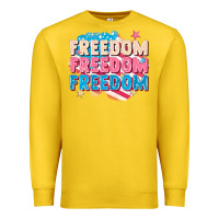 Lemon Freedom freedom freedom Premium Sweatshirt - FaDigitalArtStudio