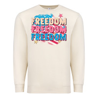 Sandshell Freedom freedom freedom Premium Sweatshirt - FaDigitalArtStudio