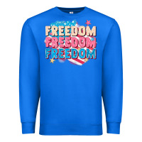 True Royal Freedom freedom freedom Premium Sweatshirt - FaDigitalArtStudio