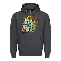 Smoke Love boots hat western Cowboy Zipper Hoodie - HowdyJamesFarm
