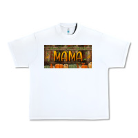 Mama License Plate Urban Heavy Tee | Teevron