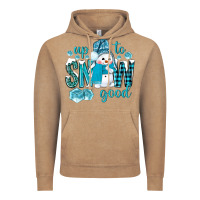 Vintage Coffee up to snow good and cute snowman Vintage Hoodie - BundleAndBundleShop