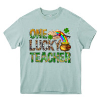 Arona one lucky teacher st patricks Heavy Core Tee - NancyCooperArtShop