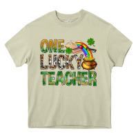 Mossy one lucky teacher st patricks Heavy Core Tee - NancyCooperArtShop