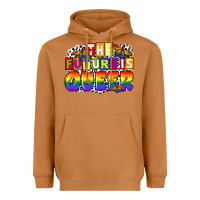 Meerkat the future is queer Heavyweight Hoodie - FaDigitalArtStudio