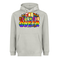 Moon Dust the future is queer Heavyweight Hoodie - FaDigitalArtStudio