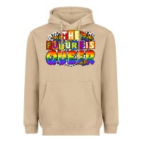 Mushroom the future is queer Heavyweight Hoodie - FaDigitalArtStudio