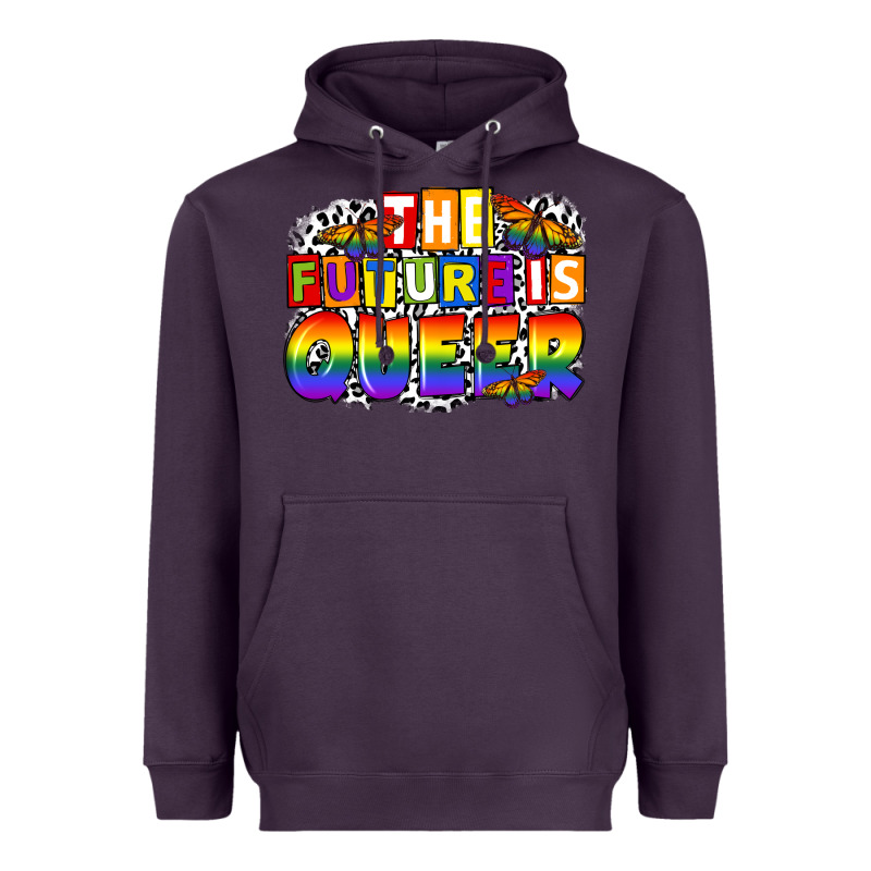 The Future Is Queer Heavyweight Hoodie by FaDigitalArtStudio | Teevron