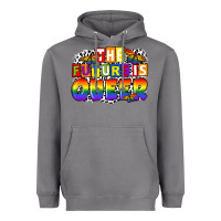 Storm the future is queer Heavyweight Hoodie - FaDigitalArtStudio
