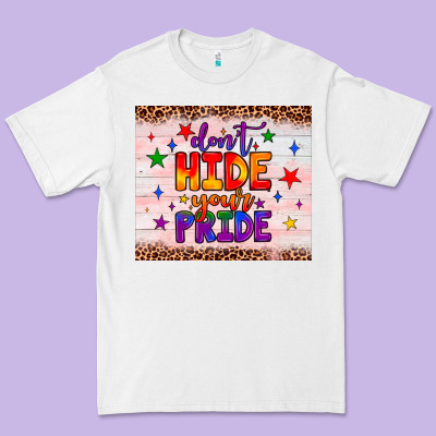 Don't Hide Your Pride Tumbler Premium Tee Designed By Jahusdesignshop