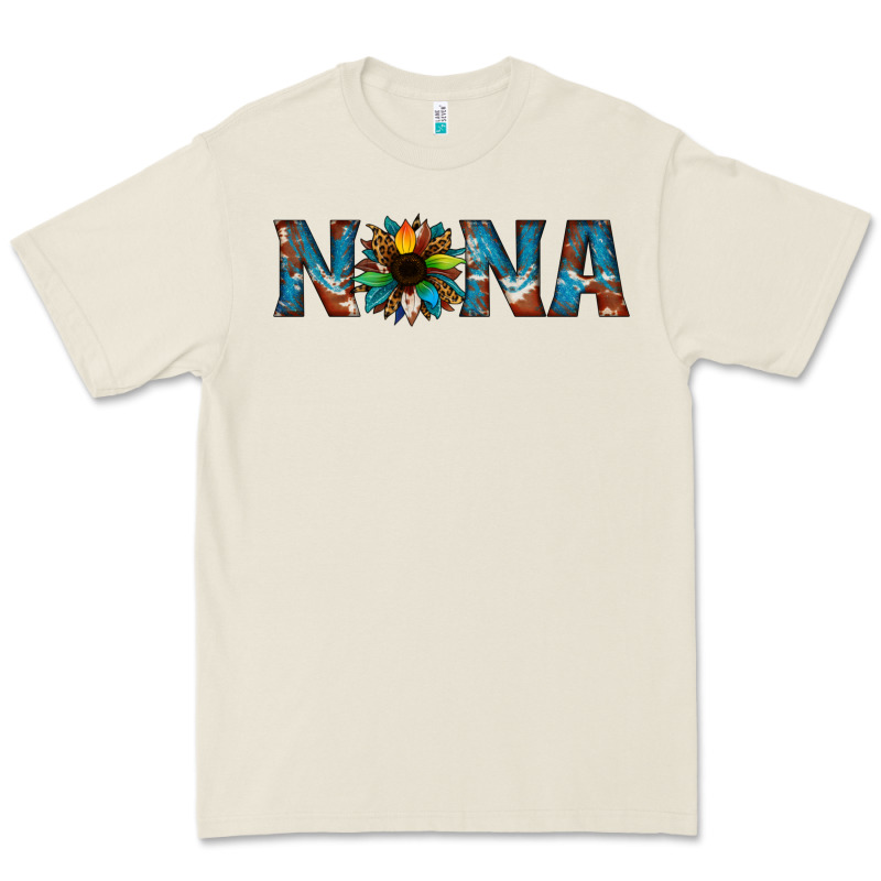 Nana Cowhide Sunflower Premium Tee by Jasminsmagicworld | Teevron