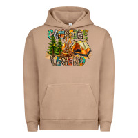 Pigment Burro Campfire Legend Urban Hoodie - CowhideDigitalArt