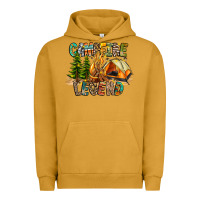 Pigment Peanut Butter Campfire Legend Urban Hoodie - CowhideDigitalArt