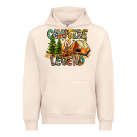 Sandshell Campfire Legend Urban Hoodie - CowhideDigitalArt
