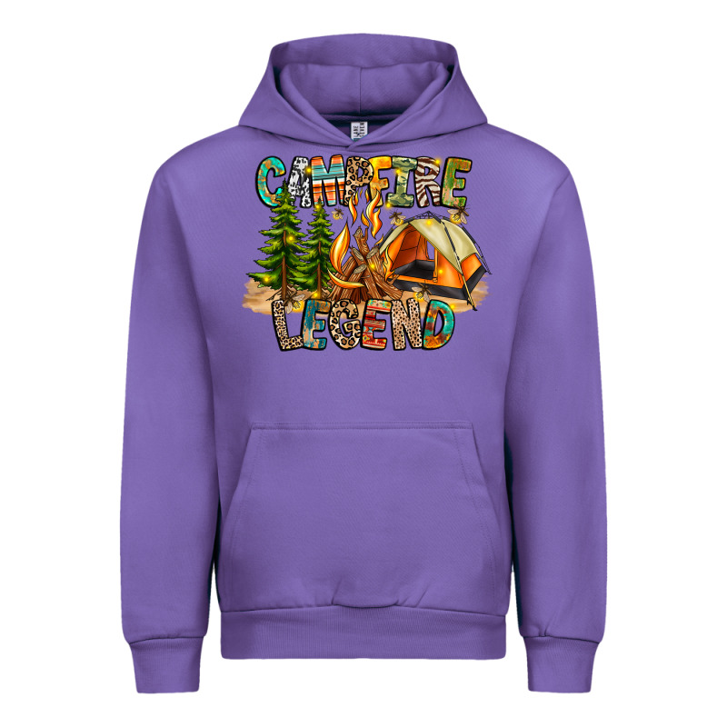 Campfire Legend Urban Hoodie by CowhideDigitalArt | Teevron