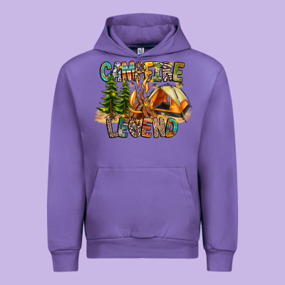 Campfire Legend Urban Hoodie Designed By Cowhidedigitalart
