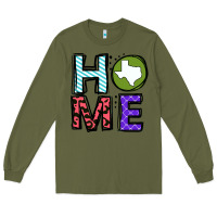 Army Green Texas Home Long Sleeve Tee - Bettercallsaul