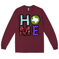 Burgundy Texas Home Long Sleeve Tee - Bettercallsaul