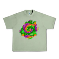 Oil Green halloween patch  1 Urban Heavy Tee - BundleAndBundleShop