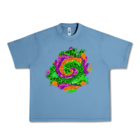 Pebble Blue halloween patch  1 Urban Heavy Tee - BundleAndBundleShop