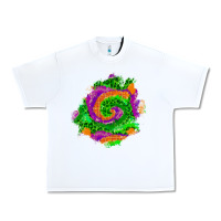 White halloween patch  1 Urban Heavy Tee - BundleAndBundleShop