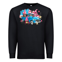 Black American truck gnomes Premium Sweatshirt - FaDigitalArtStudio