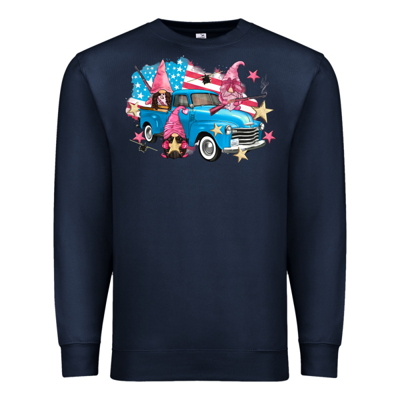 American Truck Gnomes Premium Sweatshirt by FaDigitalArtStudio | Teevron