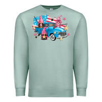 Seafoam American truck gnomes Premium Sweatshirt - FaDigitalArtStudio