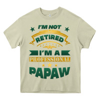 Mossy i'm not retired i'm a professional papaw Heavy Core Tee - Jasminsmagicworld