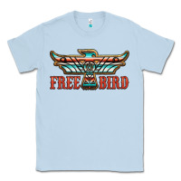 Dusty Blue thunderbird free bird Classic Tee - JahusDesignShop
